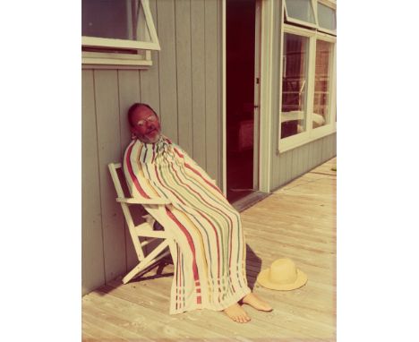 (See English version below)David Hockney (Bradford 1937 – lebt in London und Los Angeles). Henry Avoiding the Sun, August. 19