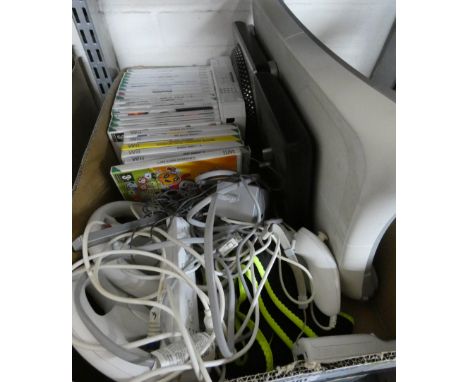 A Wii console, Wii games, Wii accessories etc 