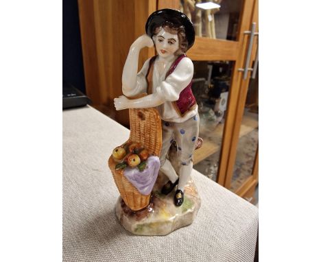 Sitzendorf Classical European Figure - Meissen Interest