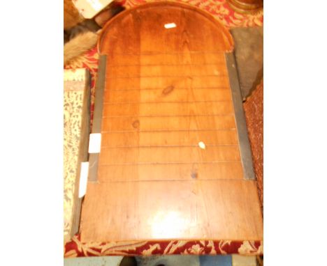 A vintage shove half penny board 