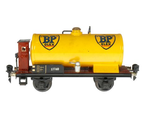 Märklin BP-Kesselwagen 1774, Spur 0, HL, min. Gebrauchsspuren, L 18,5, Z 2