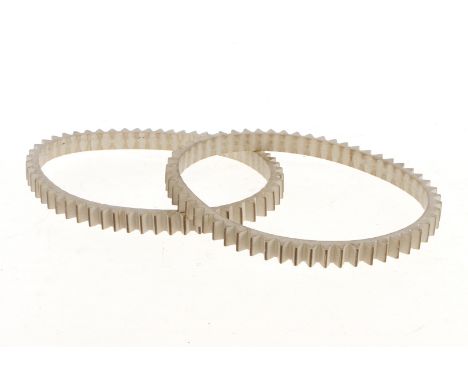 2 Gama Gummiraupen für Panzer, L 14, Z 2