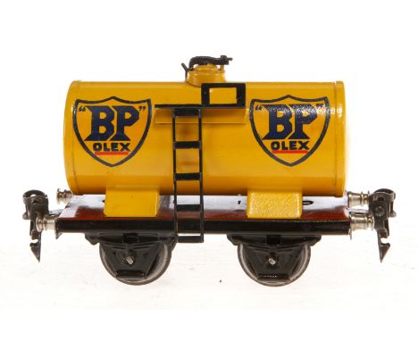 Märklin BP Kesselwagen 1674, Spur 0, HL, LS tw ausgeb., L 13, Z 3