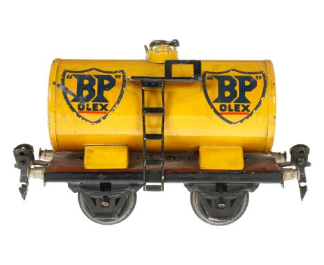 Märklin BP-Kesselwagen 1674, Spur 0, HL, leichte Gebrauchsspuren, L 13, noch Z 2