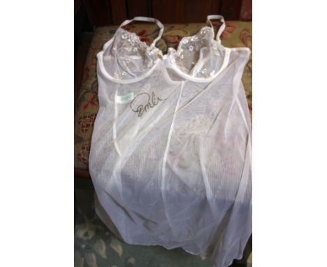 Pamela Anderson negligee, with signature on the item