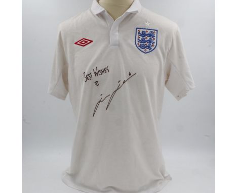 John Terry signed official Umbro England shirt, with tag, size 42. UK P&amp;P Group 1 (£16+VAT for the first lot and £2+VAT f