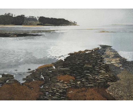 Phil Greenwood (British, b.1943-) Llewyn Sunsetsigned in pencil lower right etching and aquatint - artist proof33 x 47cm (pla