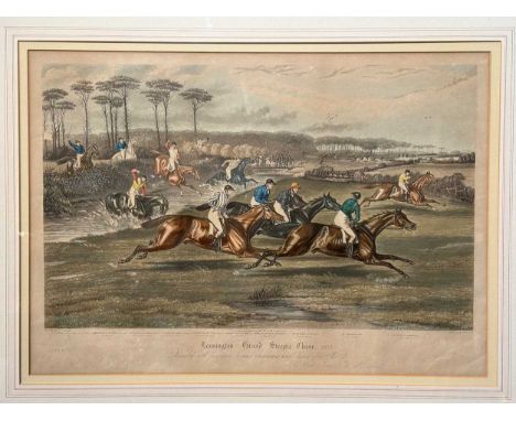 After F.C. Turner (19th Century) Leamington Grand Steeple Chase - 1837lithographengraved by Charles Hunt, published by Thomas