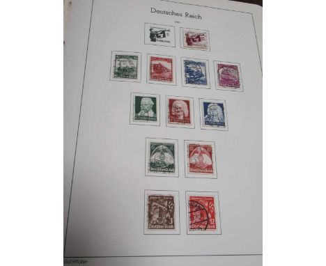 Postage stamps, Austria, Germany and Switzerland - a good and broad mainly 19th century collection in part-filled albums and 
