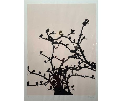 Stephen Dunne (Modern Contemporary) Choirsigned 'Stephen Dunne' (lower right); numbered 4/15screenprint76 x 56.5cm