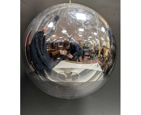 Tom Dixon, a spherical 'Mirror Ball' ceiling pendant lamp, approx 35cm diameter