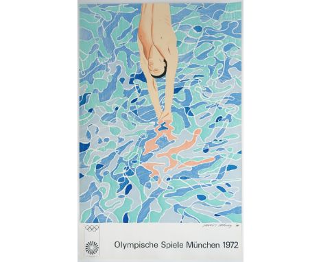 DAVID HOCKNEY (BRITISH, B. 1937)Olympische Spiele München
colour poster
published by Edition Olympia 1972 GmbH 1971
printed i