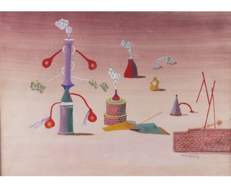 CONROY MADDOX (BRITISH, 1912-2005)Tools of the Alchemist
signed and dated 'Conroy Maddox 40' (lower right)
watercolour and go