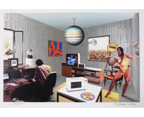 RICHARD HAMILTON (BRITISH, 1922-2011)Just what is it that makes today’s homes so different? 
signed and numbered 'R Hamilton 