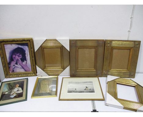 A collection of assorted frames, prints etc including a limited edition print by Alan O'Connor-Fenton
