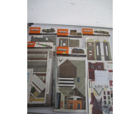 A collection of Superquick model kits including buildings, platforms etc. Designed for OO and HO Gauge railway.
