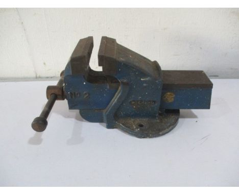 A vintage Record No 2 bench vice