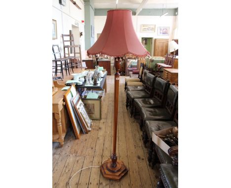 A modern standard lamp