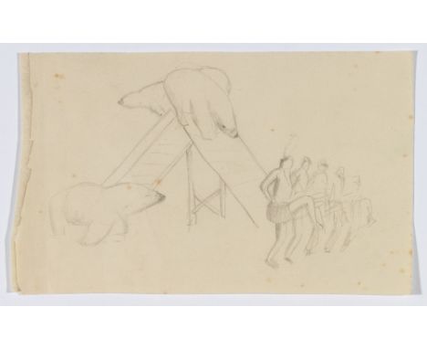 A FOLIO OF DRAWINGS various media various sizes unframed / loose Allen was a member of several artistic societies including t