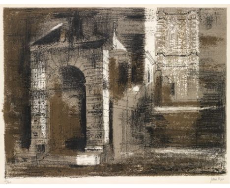 WESTMINSTER (1961) Signed and numbered 41/100 lithograph 57.7 x 80.6cm Provenance: Abbott and Holder, June 2003 Literature: O