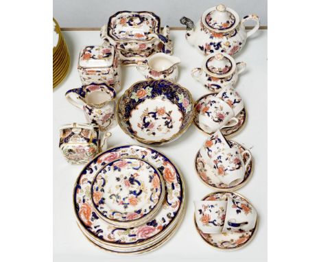 A Mason's Mandalay pattern dinner service and a Mason's Royal Mandalay pattern bowl, printed marks (39) ConditionFirst qualit