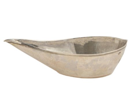 A French silver pap boat, 13cm l, by Pierre-Jacques Meunier (1792-1809) a crescent below in a lozenge, Paris, first standard,