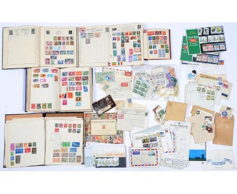Postage Stamps.Â&nbsp; A collection of m and u foreign ranges inÂ&nbsp; bulging Adelphi and another album, first half 20th c,