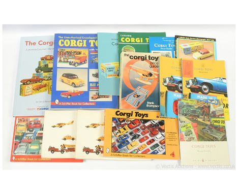 Corgi - a group of related books to include "The Unauthorised Encyclopedia of Corgi Toys"; "The Corgi Years"; "Corgi Toys"; p