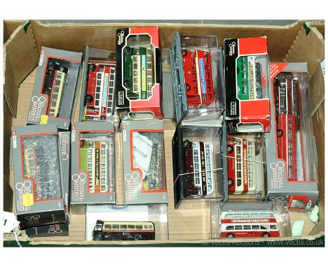 Corgi Original Omnibus - a group of (1/76 Scale) to include 97095 "Lancashire Holiday" Set; 97851 Bristol "Hants &amp; Dorset