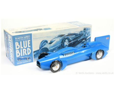 Schylling "Sir Malcolm Campbell's Bluebird Record Car" - large scale tinplate clockwork model of recent limited edition produ