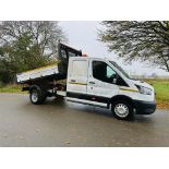 FORD TRANSIT 2.0TDCI ECOBLUE "TWIN WHEELER" - DOUBLE CAB UTILITY TIPPER TRUCK - 20 REG - WOW!
