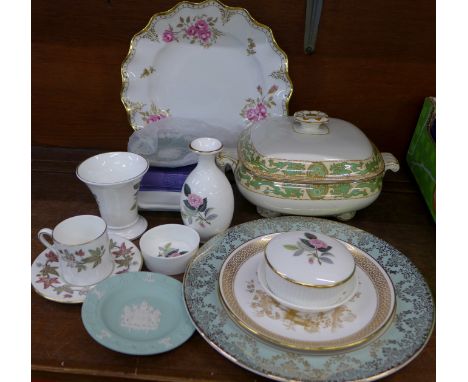 Spode, Wedgwood, and Royal Crown Derby china