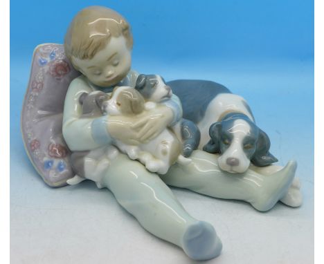 A Lladro figure, Sweet Dreams, 1535