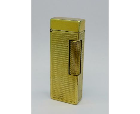 A Dunhill lighter
