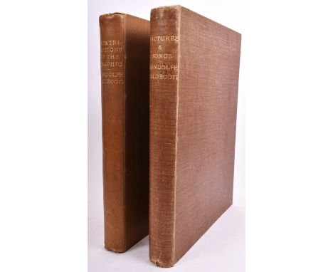 1887-1888 - Two limited edition Victorian collections of the illustrations and cartoons of Randolph Caldecott. The lot compri