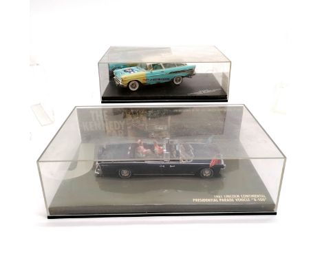 Paul's Model Art Kennedy car t/w Vitesse Che Guevara chevrolet bel-air nomad (box a/f)