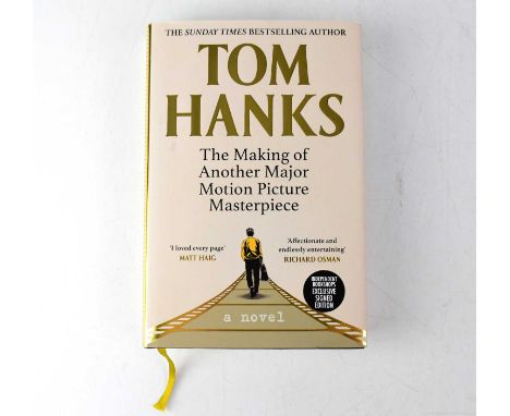 TOM HANKS; 'The Making of Another Major Motion Picture Masterpiece', a single volume bearing the Hollywood megastar's signatu