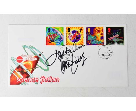 STAR WARS; a Science Fiction first day cover bearing the signature of Carrie Fisher.Condition Report: We have not authenticat