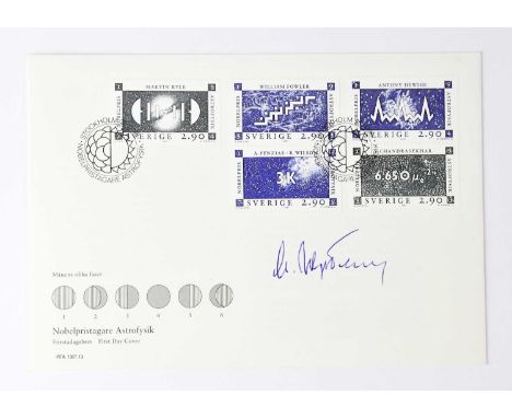 MIKHAIL GORBACHEV; a first day cover bearing the former Russian leader's signature.Condition Report: We have not authenticate