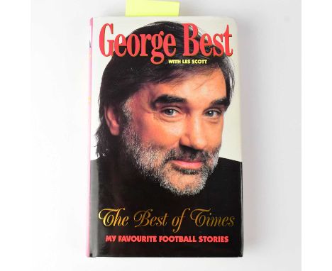 GEORGE BEST; 'My Favourite Football Stories', bearing the star's signature to cover page.Condition Report: We have not authen