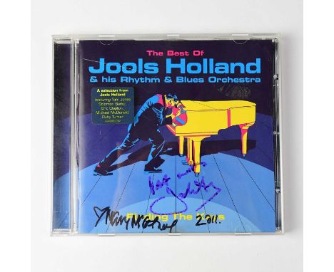 JOOLS HOLLAND; a CD bearing the signatures of both Jools Holland and Mary McCartney (photographer) to the front cover.Conditi