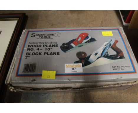 A Silver Line Tools wood plane and block plane