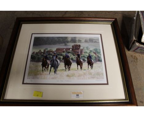 A limited edition print of Low Moor, Middleham 