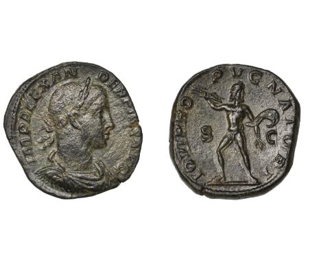 Roman Imperial Coinage, Severus Alexander, Sestertius, Rome, c. 231-5, laureate, draped and cuirassed bust right, rev. Jupite