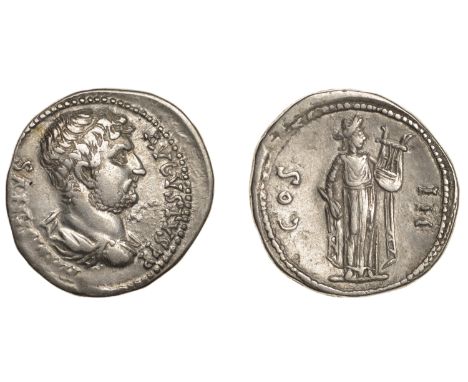 Roman Provincial Coinage, PHRYGIA, Hierapolis, Hadrian, Cistophoric Tetradrachm, after 128, bare-headed, draped and cuirassed