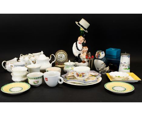 A Good Collection of Assorted Modern Pottery. To include Royal Albert, Coalport, Minton, Meissen, Royal Crown Derby etc. Incl