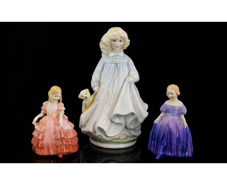 Royal Doulton Limited and Numbered Edition Hand Painted Figure 'Hope' style 1 HN 3061. Designer S Mitchell issued 1984 only i