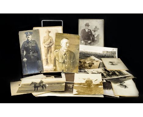 Collection of First World War Photographs.  Interesting and unique collection of photographs,30 in total.  See photographs.