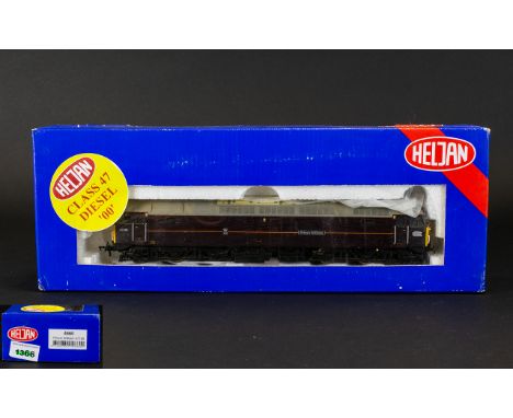 Heljan - 0.0 Gauge Class 47.798 Royal Train Prince William Diesel Electric Locomotive.  Scale 1.76.  Never out of box, mint c