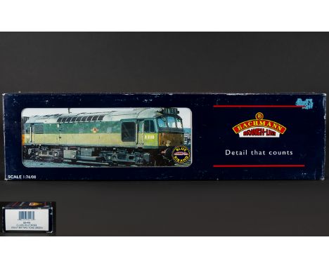 Bachmann - Branch Line 32-413 Class 25/2 Diesel Steam Locomotive D5237 British Rail Two Tone Green - Scale 1.76 - Adult Colle